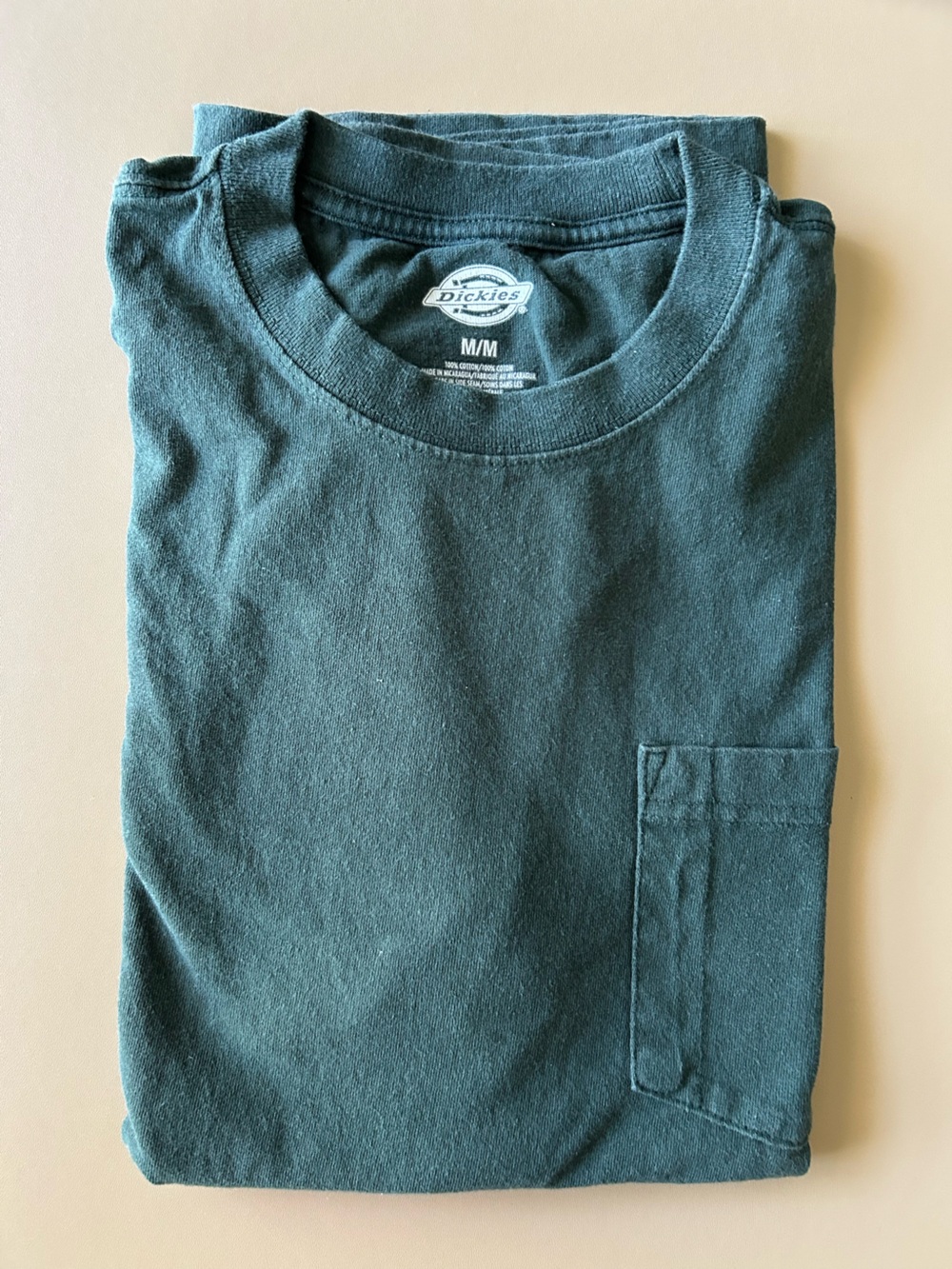 Dickies Teal Green Short-Sleeve Pocket Tee